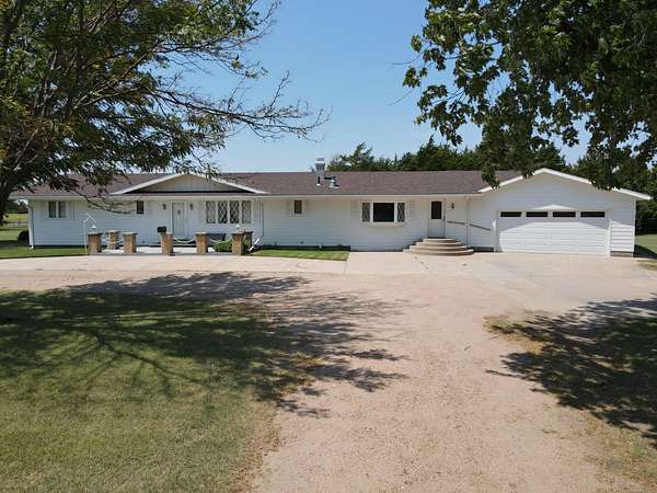 1.47 Acres of Residential Land with Home for Sale in Larned, Kansas