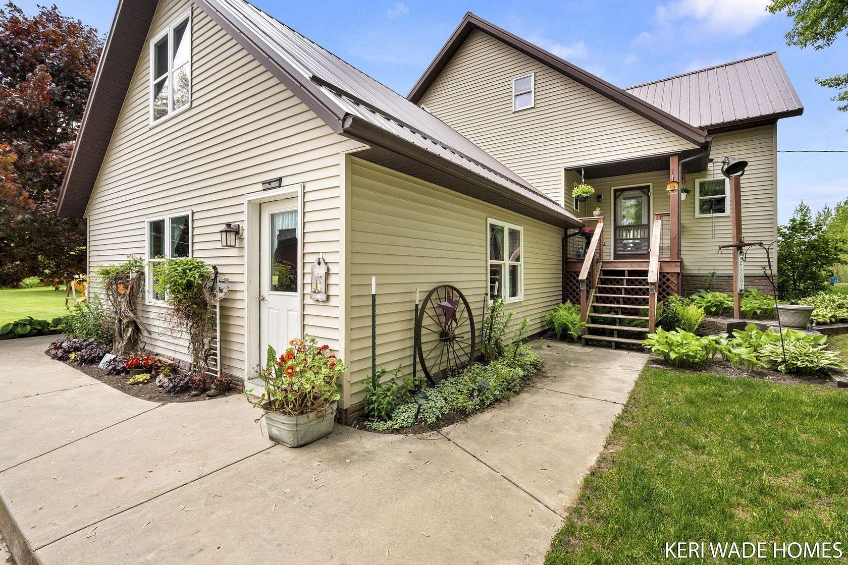 7.52 Acres of Land with Home for Sale in Holton, Michigan