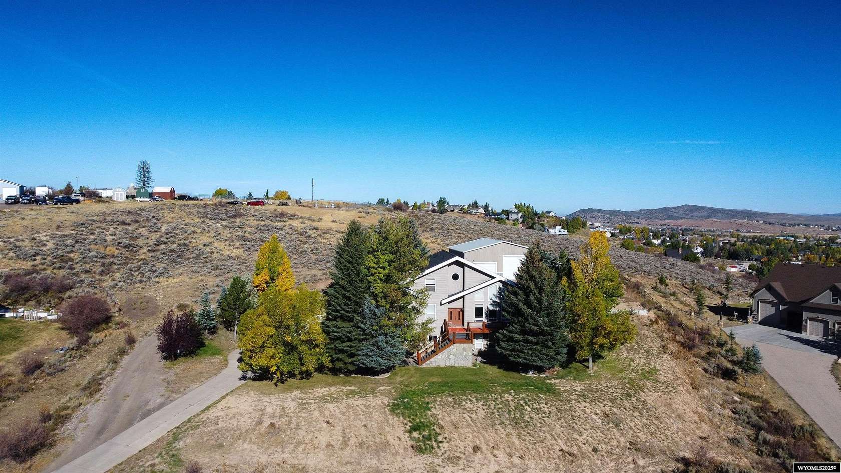 4 Acres of Residential Land with Home for Sale in Evanston, Wyoming