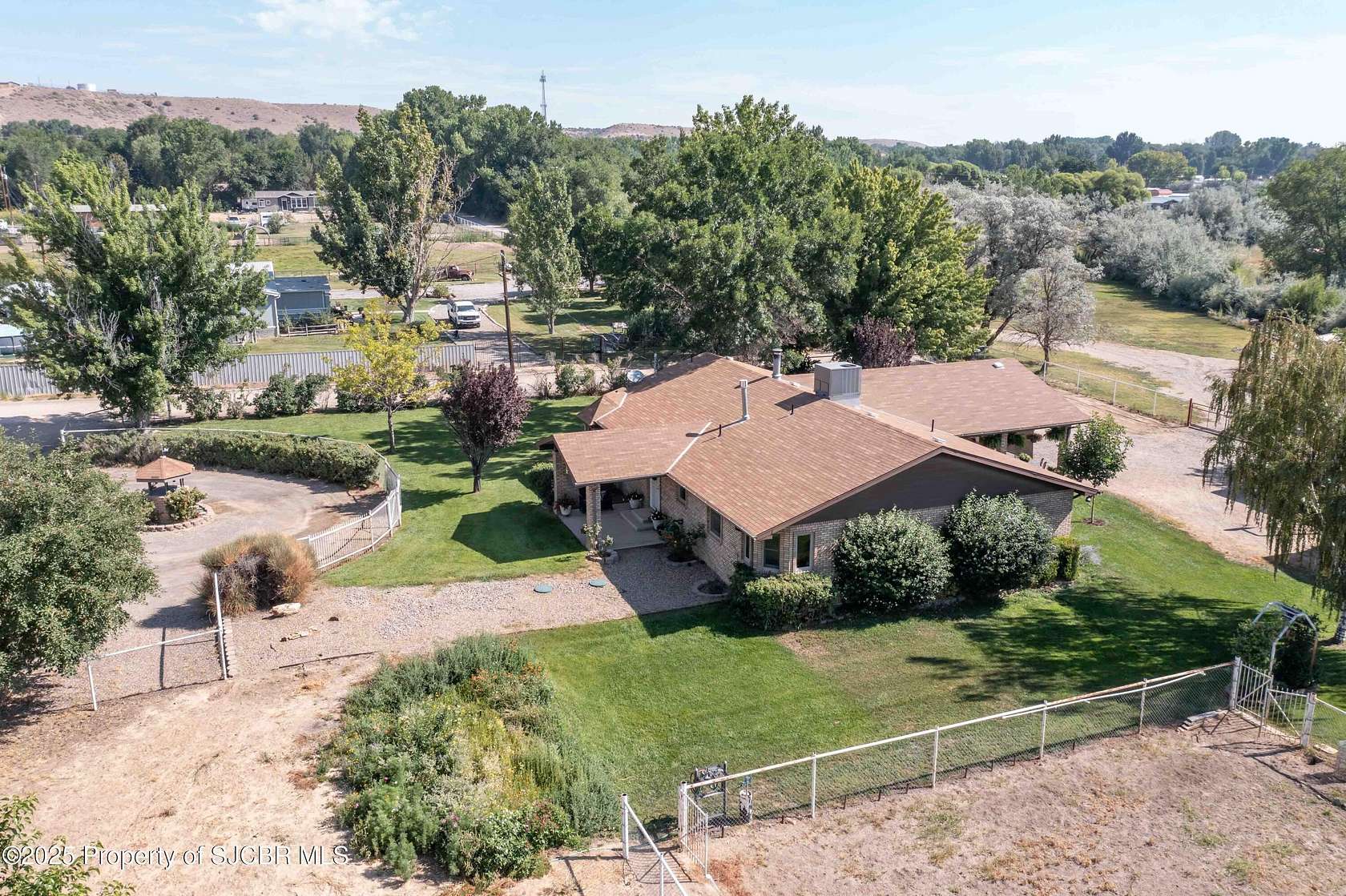 3.26 Acres of Residential Land with Home for Sale in Aztec, New Mexico