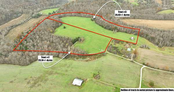 59.1 Acres of Recreational Land & Farm for Sale in Waynesburg, Kentucky