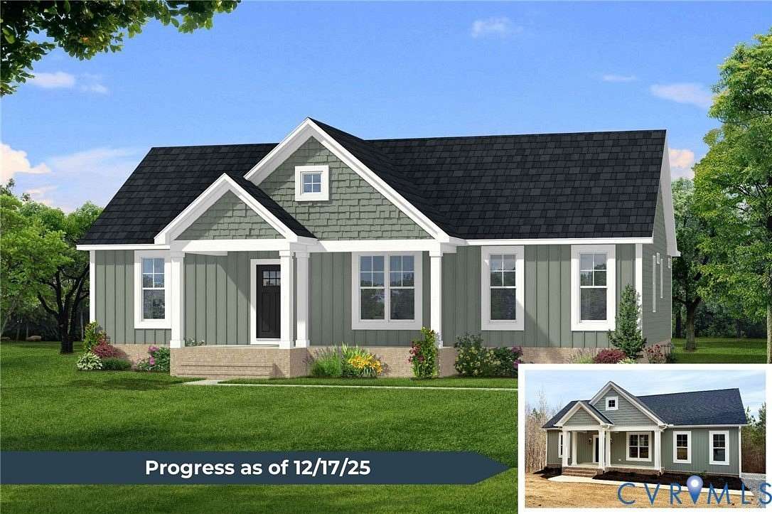 4.6 Acres of Residential Land with Home for Sale in Burkeville, Virginia