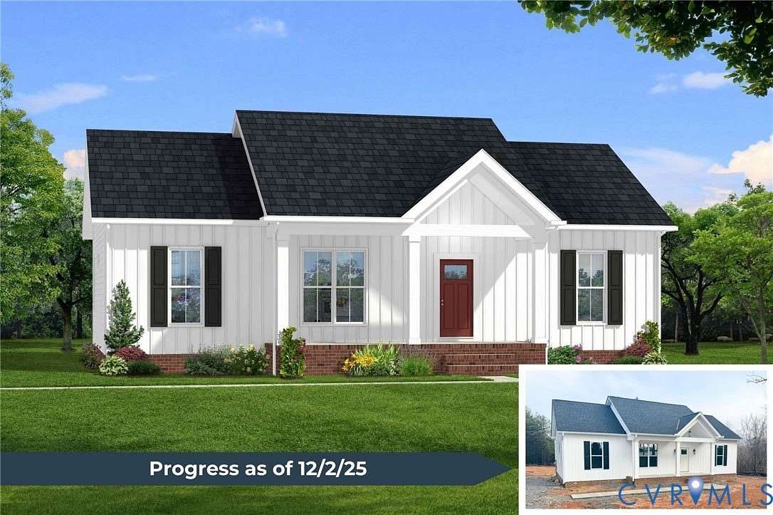 3 Acres of Residential Land with Home for Sale in Drakes Branch, Virginia