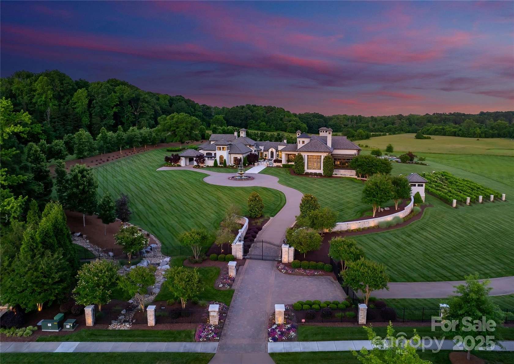 13.2 Acres of Land with Home for Sale in Davidson, North Carolina