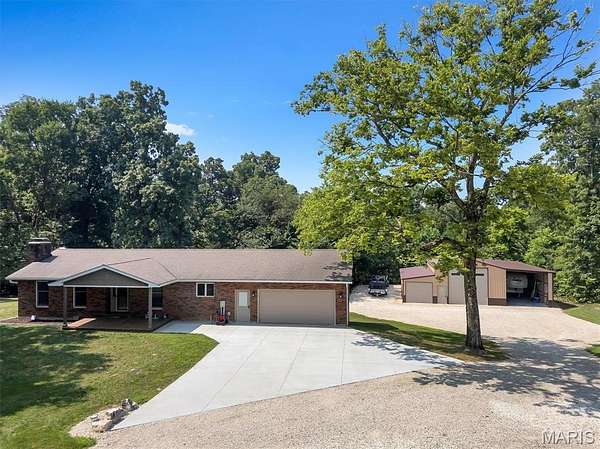 5.3 Acres of Residential Land with Home for Sale in New Haven, Missouri