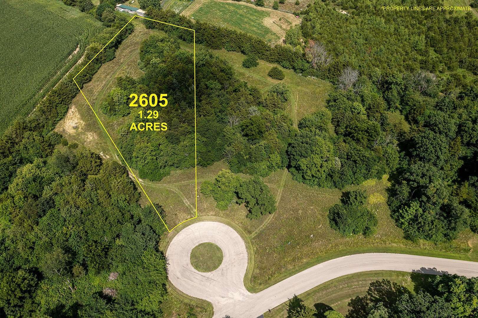 1.29 Acres of Residential Land for Sale in Sheridan, Illinois