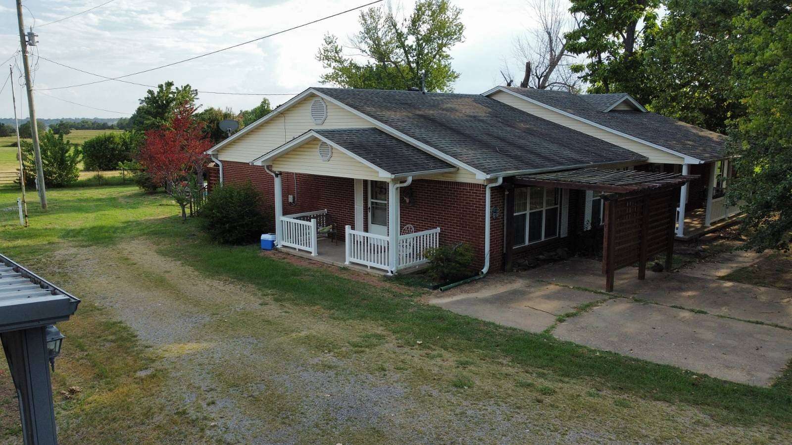 16.2 Acres of Land with Home for Sale in Cecil, Arkansas