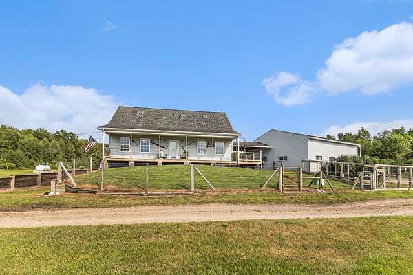 40 Acres of Recreational Land with Home for Sale in Hesperia, Michigan