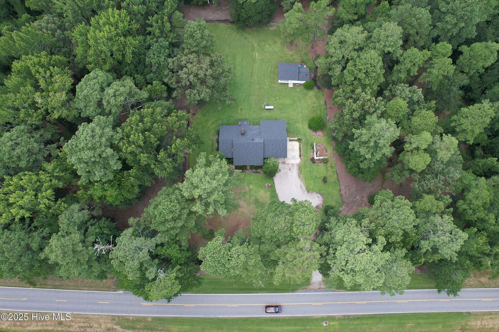 6.23 Acres of Residential Land with Home for Sale in Pantego, North Carolina