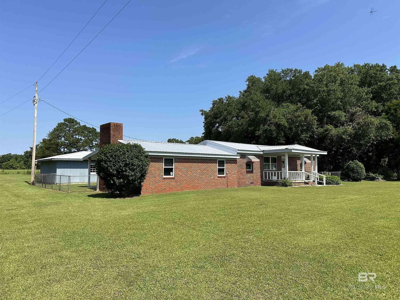 2.2 Acres of Residential Land with Home for Sale in Loxley, Alabama