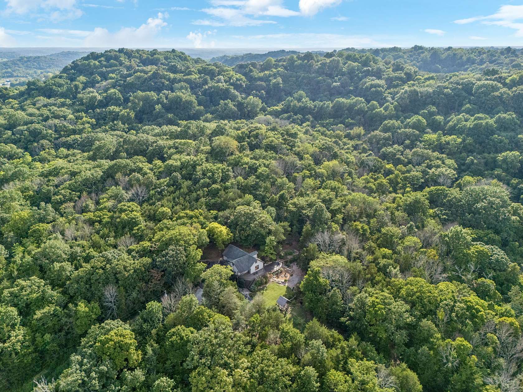 15 Acres of Recreational Land with Home for Sale in Franklin, Tennessee