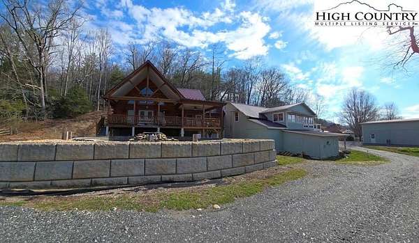 3 Acres of Residential Land with Home for Sale in Fleetwood, North Carolina