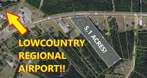 5.1 Acres of Residential Land for Sale in Walterboro, South Carolina