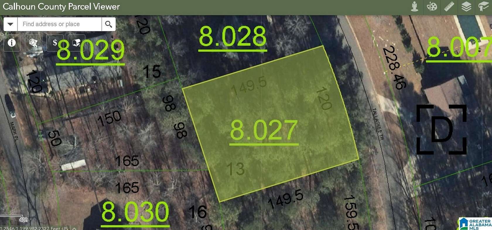 0.41 Acres of Residential Land for Sale in Jacksonville, Alabama