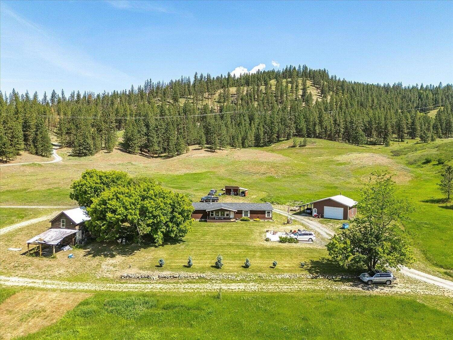 20 Acres of Land with Home for Sale in Chewelah, Washington