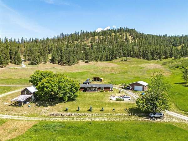 20 Acres of Land with Home for Sale in Chewelah, Washington