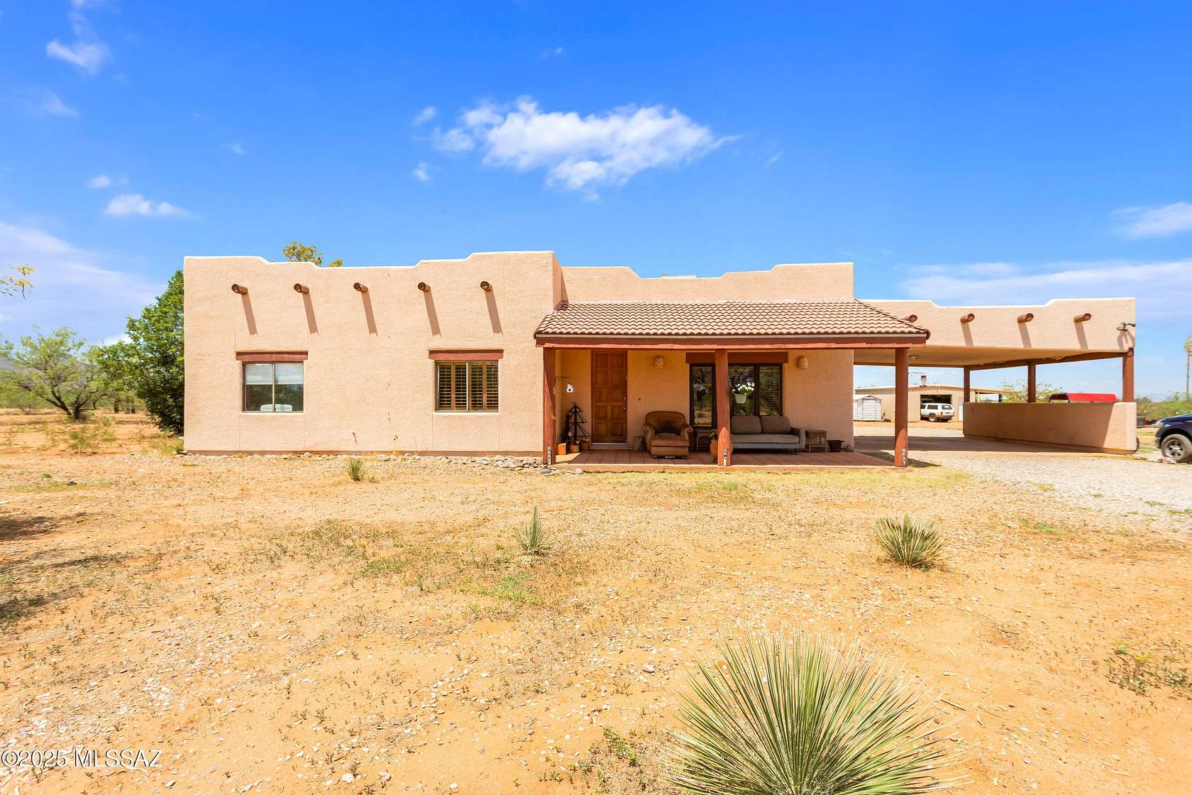 11 Acres of Land with Home for Sale in Huachuca City, Arizona
