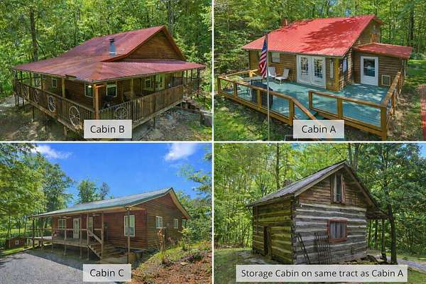 34.8 Acres of Land with Home for Sale in Sneedville, Tennessee