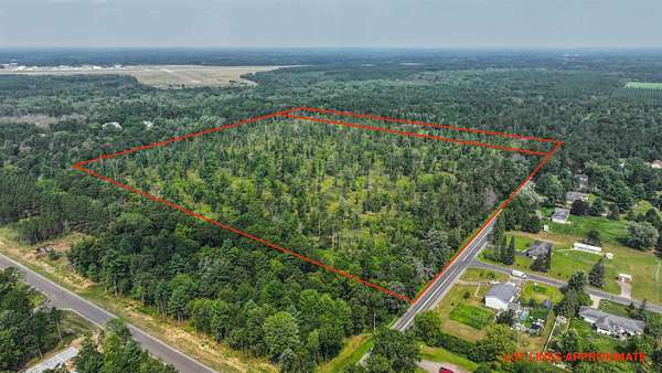 44.6 Acres of Agricultural & Residential Land for Sale in Stevens Point, Wisconsin