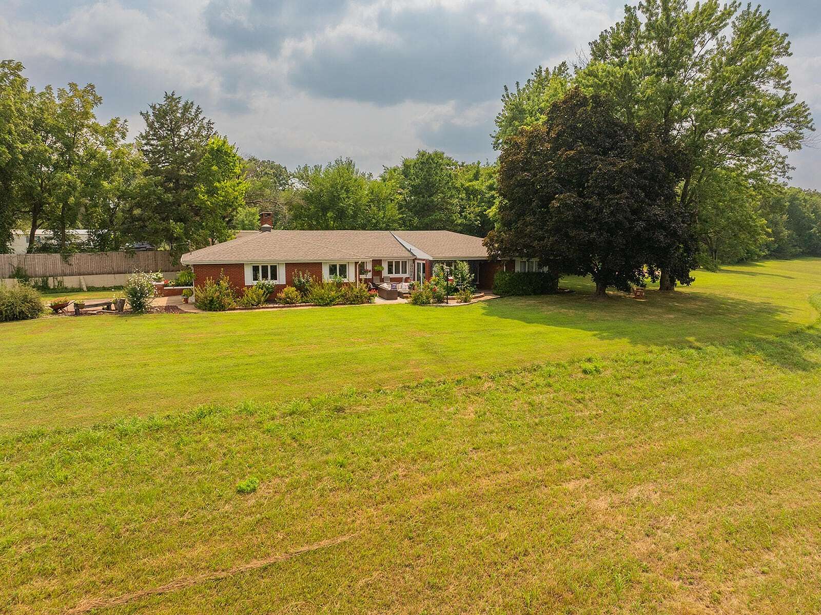 13.9 Acres of Recreational Land with Home for Sale in Urbana, Missouri