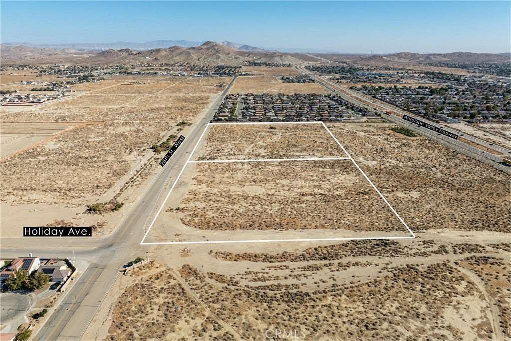 20 Acres of Agricultural Land for Sale in Rosamond, California