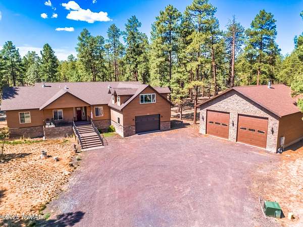 2 Acres of Residential Land with Home for Sale in Lakeside, Arizona