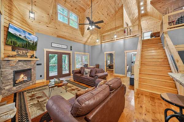 2.47 Acres of Residential Land with Home for Sale in Sevierville, Tennessee