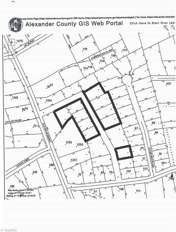 4.1 Acres of Residential Land for Sale in Taylorsville, North Carolina