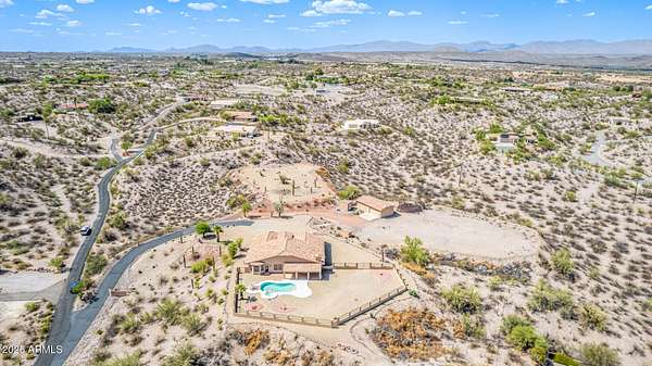 2.2 Acres of Residential Land with Home for Sale in Wickenburg, Arizona