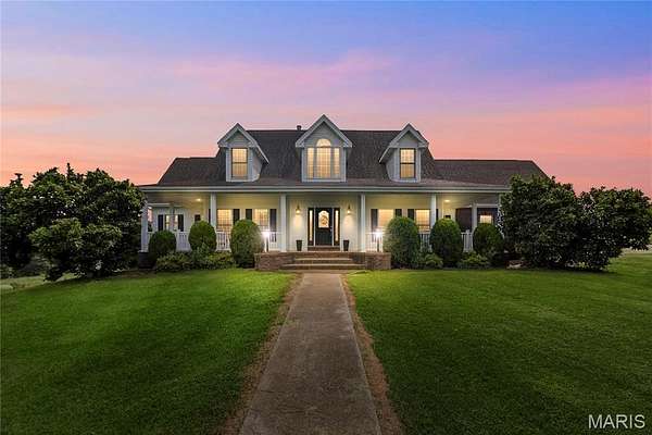 16.7 Acres of Land with Home for Sale in Hawk Point, Missouri