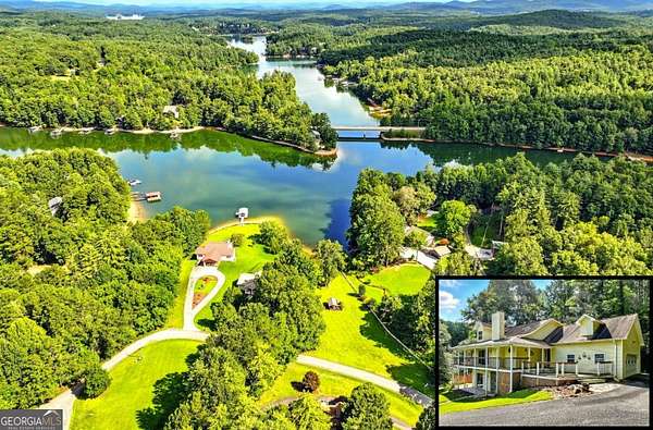 1.7 Acres of Residential Land with Home for Sale in Blairsville, Georgia