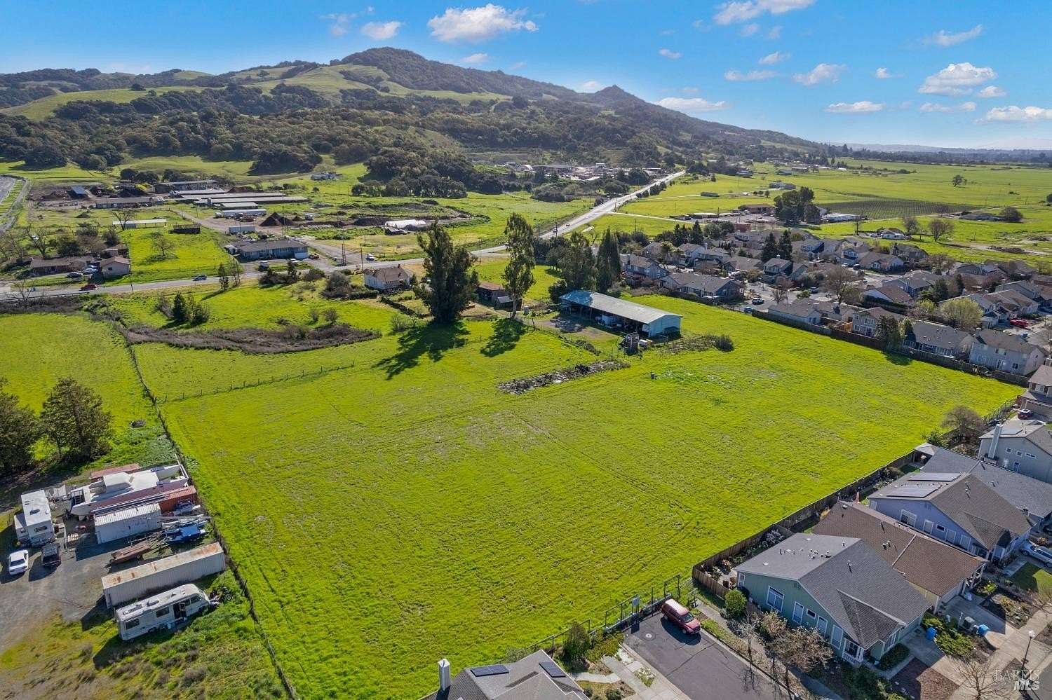 7.75 Acres of Residential Land with Home for Sale in Santa Rosa, California