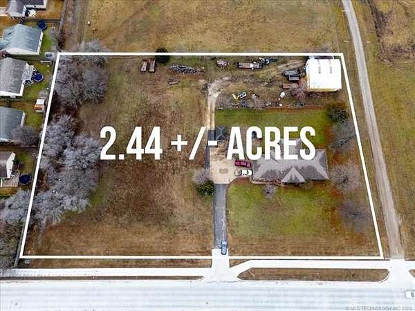 2.44 Acres of Mixed-Use Land for Sale in Collinsville, Oklahoma