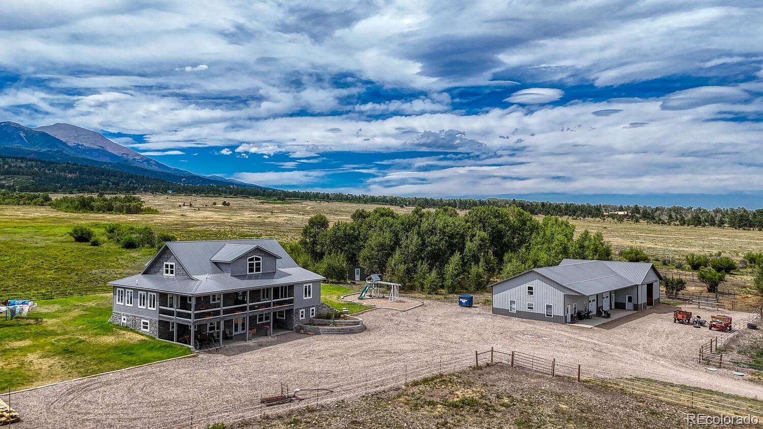 35.5 Acres of Agricultural Land with Home for Sale in Tanglewood Acres, Colorado