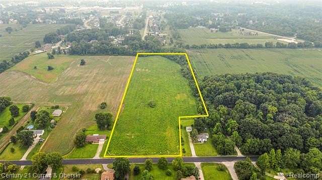 12.4 Acres of Land for Sale in New Boston, Michigan