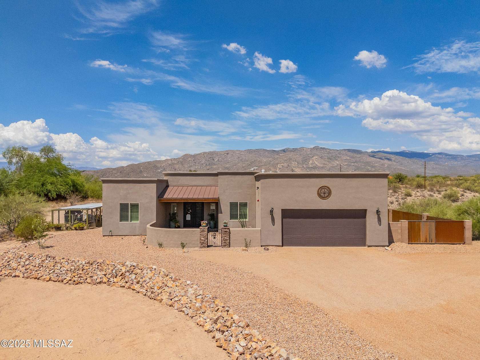 4.9 Acres of Residential Land with Home for Sale in Tucson, Arizona