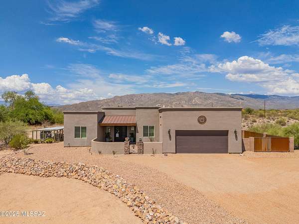 4.9 Acres of Residential Land with Home for Sale in Tucson, Arizona