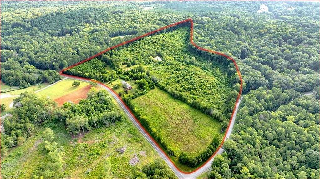 28.4 Acres of Land with Home for Sale in Trinity, North Carolina