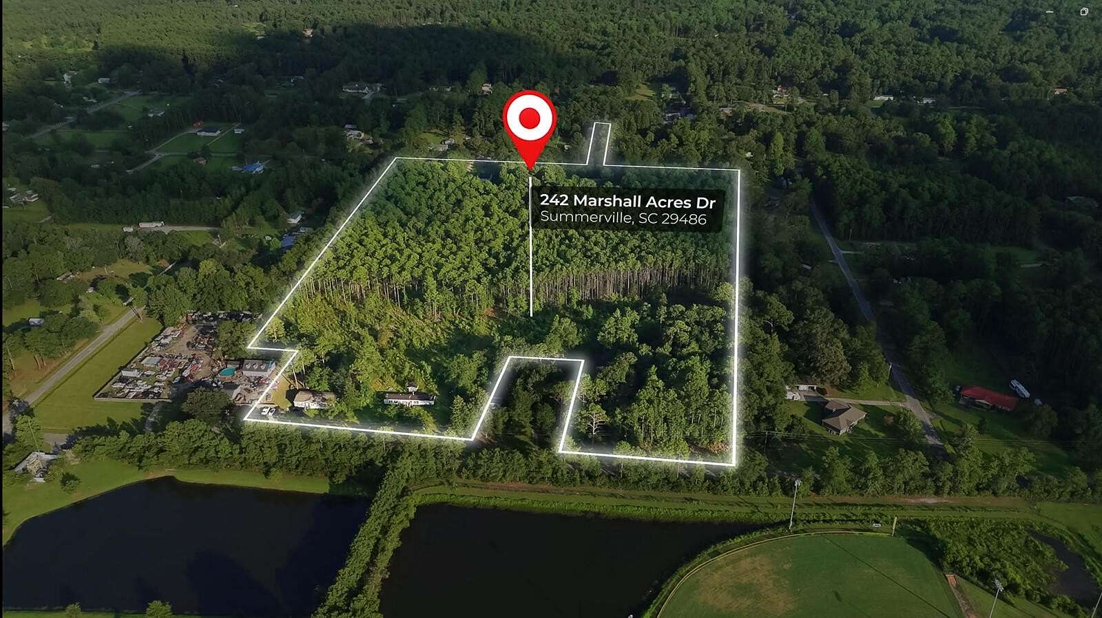 19.8 Acres of Land for Sale in Summerville, South Carolina
