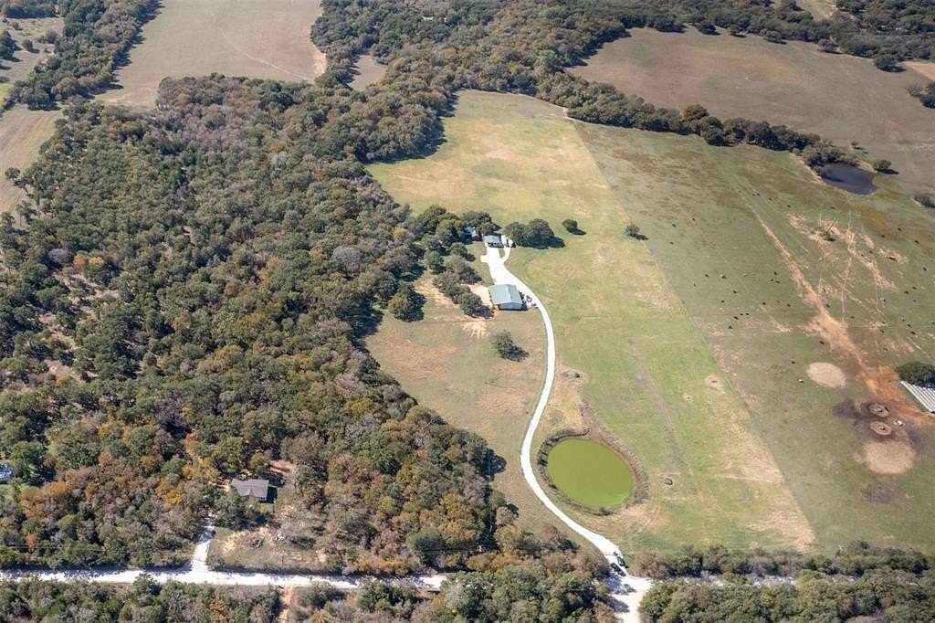 24.1 Acres of Land with Home for Sale in Covington, Texas