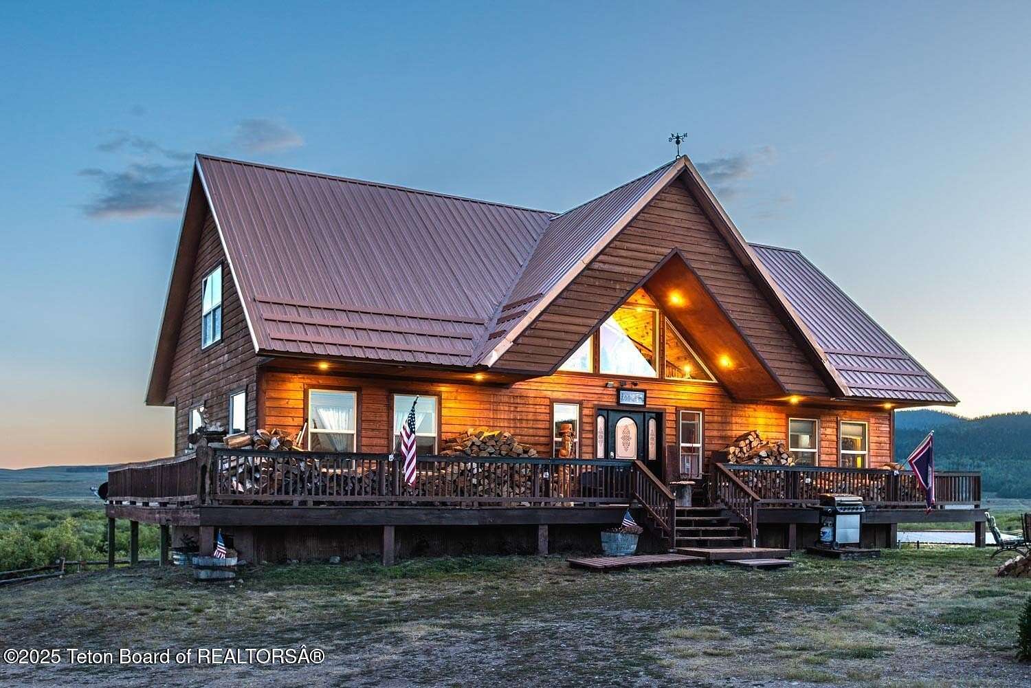 9.14 Acres of Residential Land with Home for Sale in Cora, Wyoming