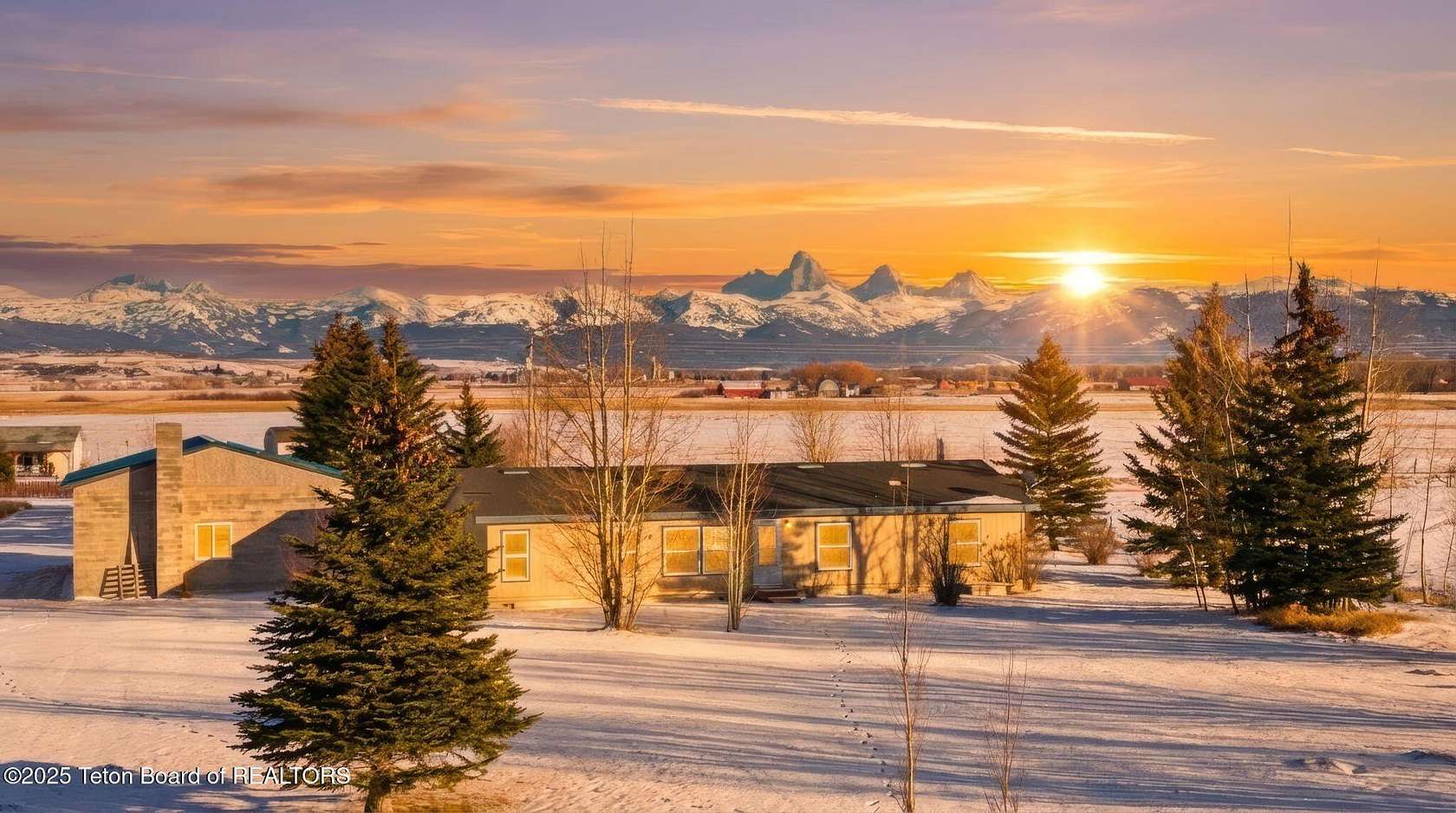 20 Acres of Agricultural Land with Home for Sale in Tetonia, Idaho