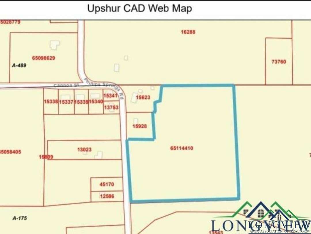 14.9 Acres of Land for Sale in Gladewater, Texas