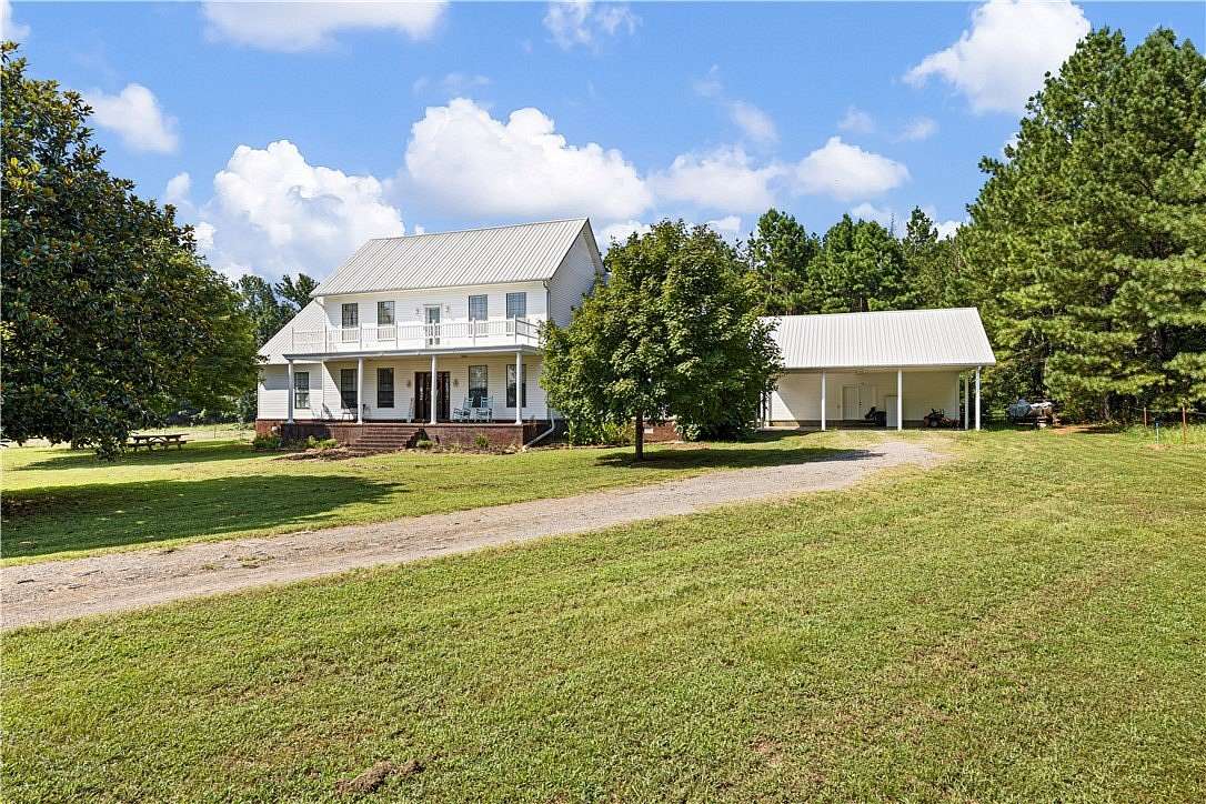 19.9 Acres of Land with Home for Sale in Clarksville, Arkansas