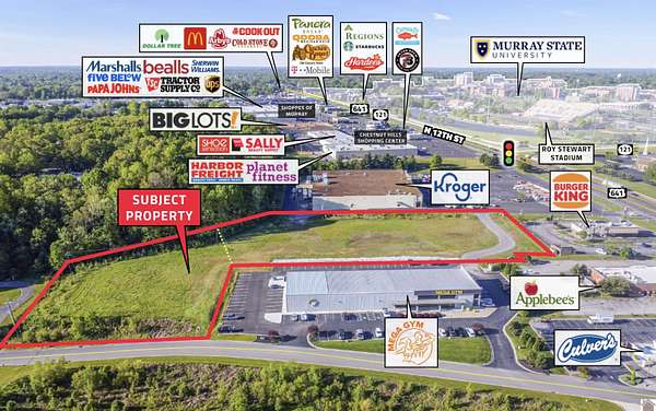 1.2 Acres of Commercial Land for Sale in Murray, Kentucky