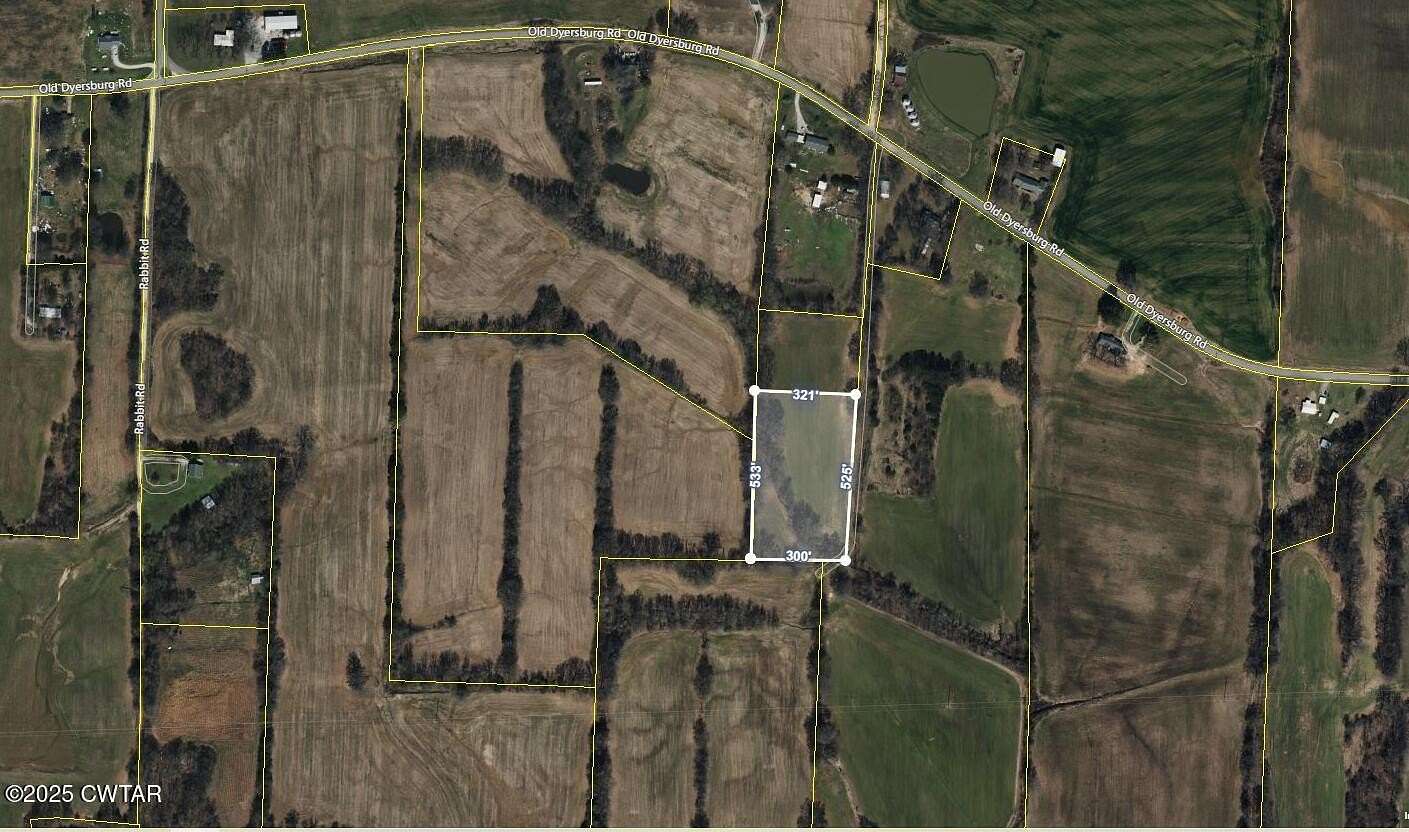 3.8 Acres of Residential Land for Sale in Dyer, Tennessee
