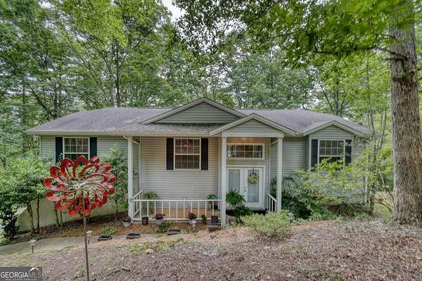 2.14 Acres of Residential Land with Home for Sale in Blairsville, Georgia