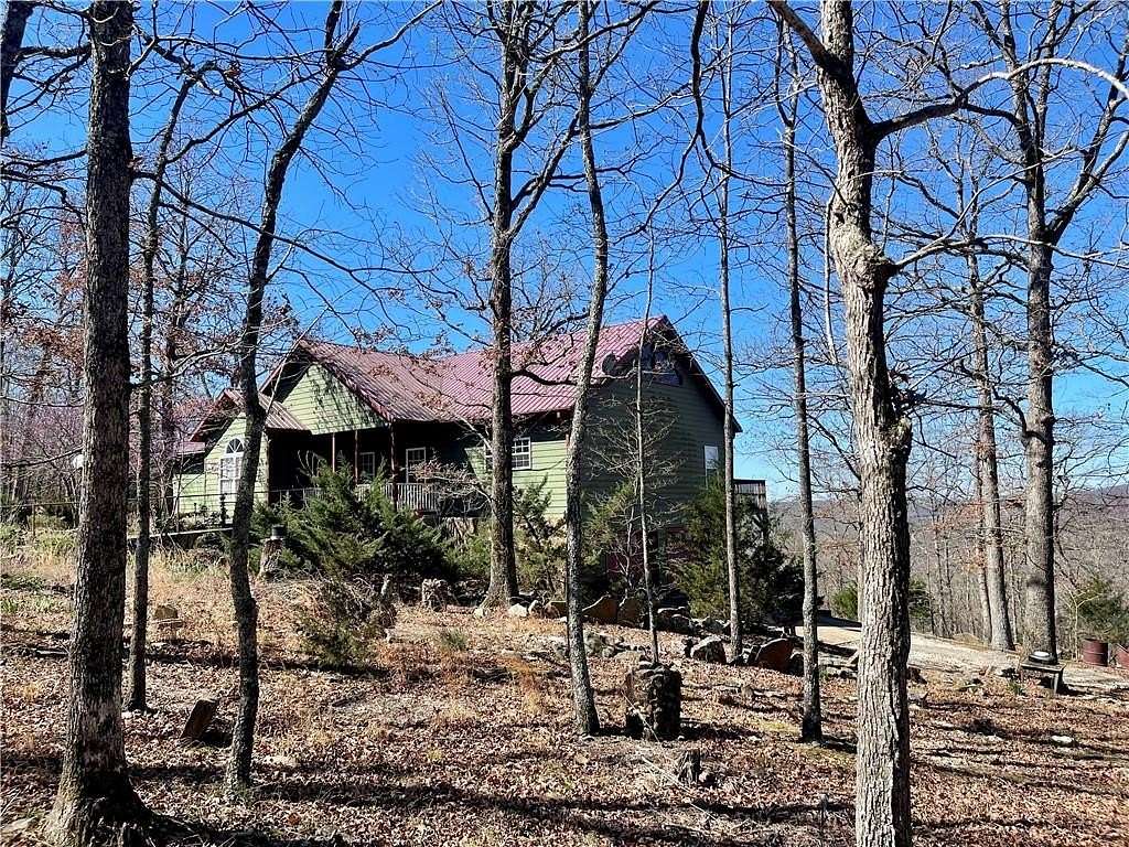 11 Acres of Land with Home for Sale in Wesley, Arkansas