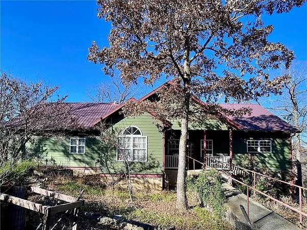 11 Acres of Land with Home for Sale in Wesley, Arkansas