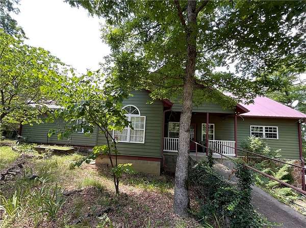 11 Acres of Land with Home for Sale in Wesley, Arkansas